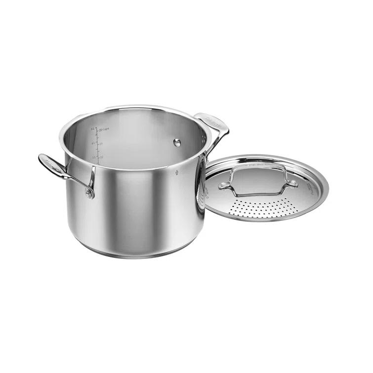 Cuisinart ® Chef's Classic ™ 6-Qt. Stainless Steel Pasta Pot with Straining Cover