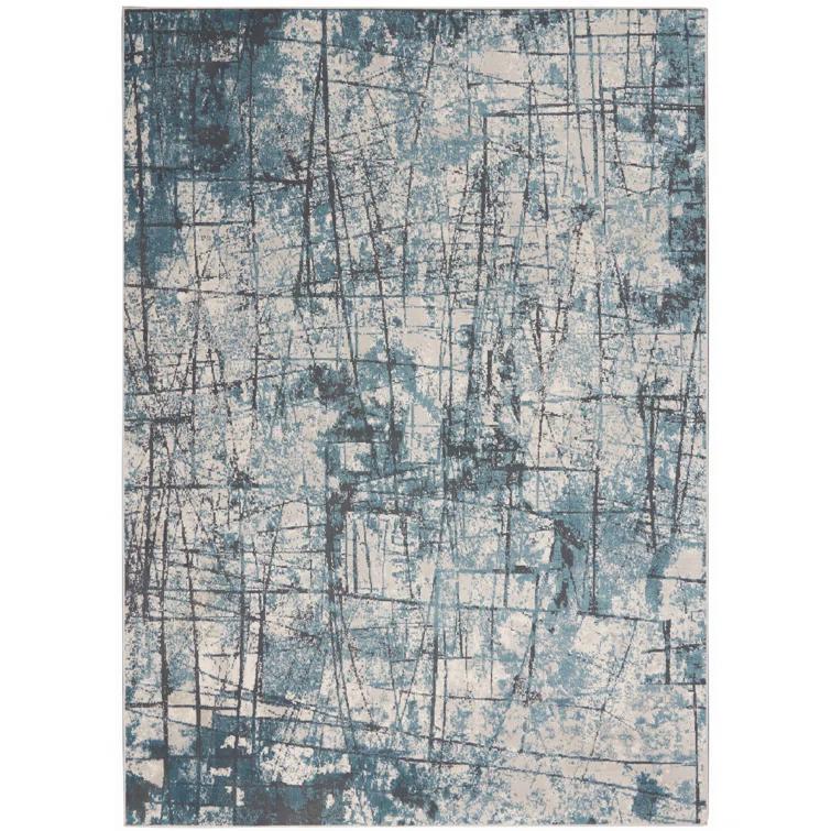 Vapor Abstract Rug