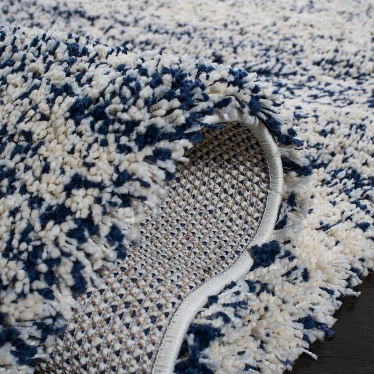 Audriauna Ivory/Navy Area Rug