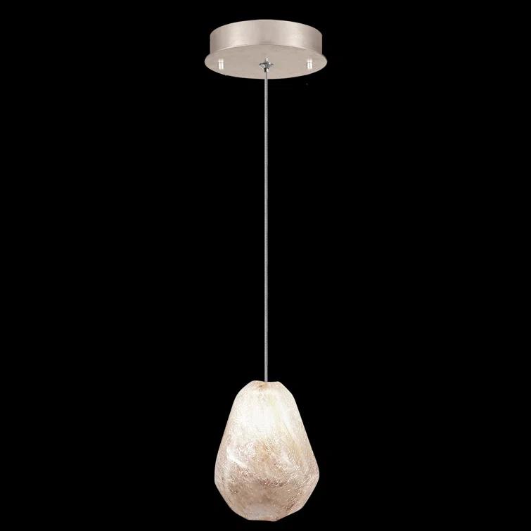Fine Art Handcrafted Lighting Natural Inspirations 1 - Light Unique Geometric Pendant