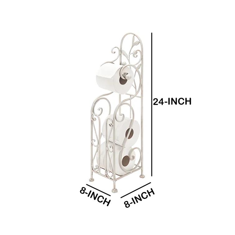 Nicollet Free Standing Toilet Paper Holder
