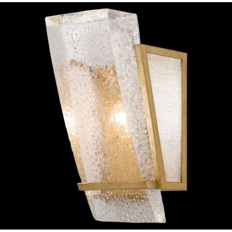 Fine Art Handcrafted Lighting Crownstone Flush Mounted Sconce