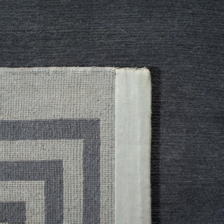 Platinum Elegance 8' x 10' Hand-Knotted Wool-Viscose Blend Area Rug