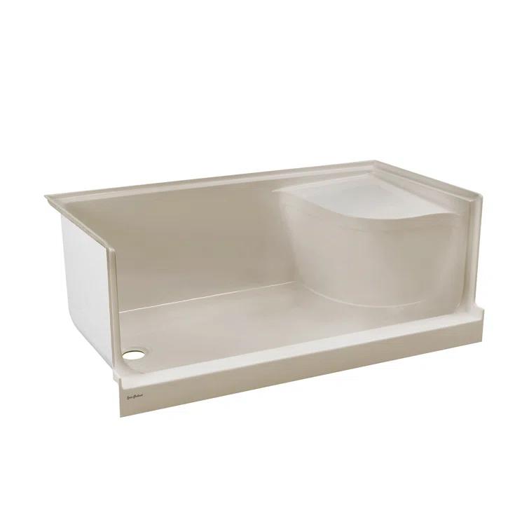 Aquatique 60" x 32" Single Threshold Shower Base