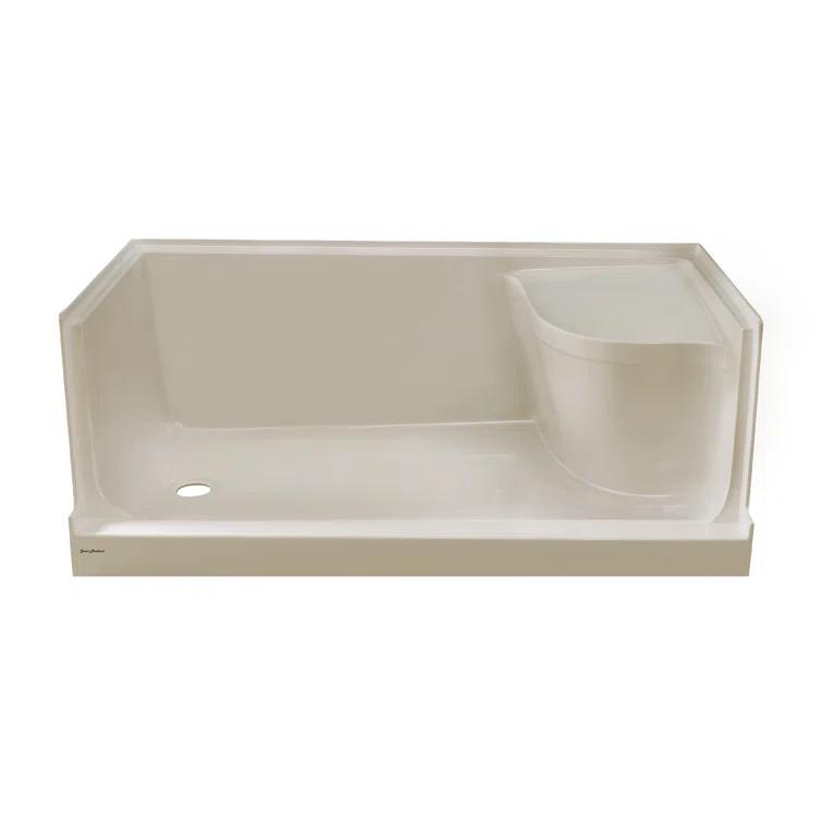 Aquatique 60" x 32" Single Threshold Shower Base