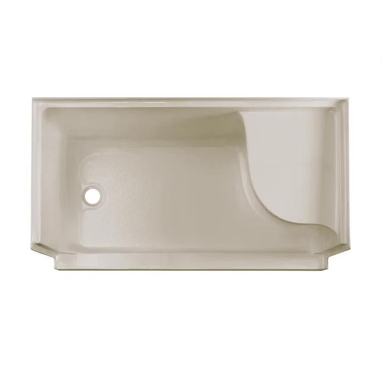 Aquatique 60" x 32" Single Threshold Shower Base
