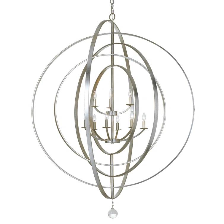 Salas 9 - Light Dimmable Globe Chandelier