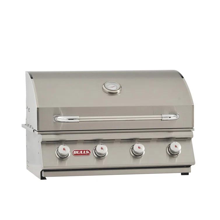 Bull Outlaw 4-Burner Built-In Convertible Gas Grill