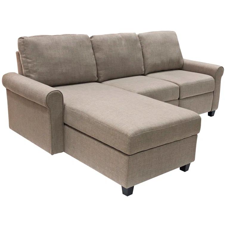 Serta Copenhagen Reclining Sectional Sofa with Storage Chaise