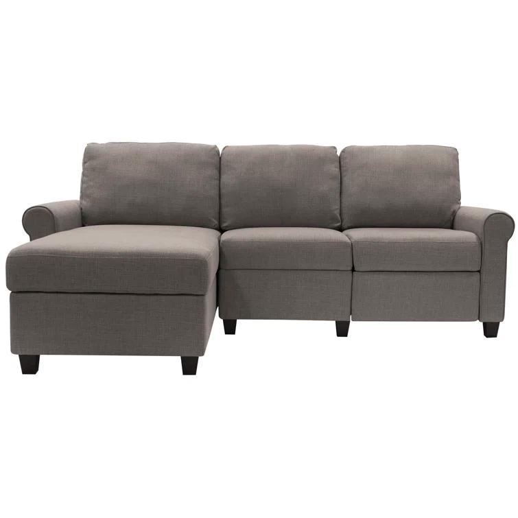 Serta Palisades Reclining Sectional Sofa with Storage Chaise