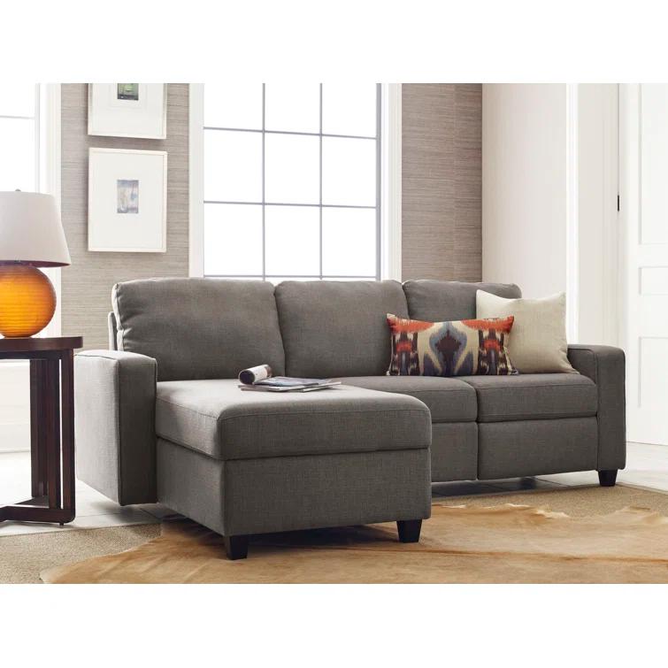 Serta Palisades Reclining Sectional Sofa with Storage Chaise