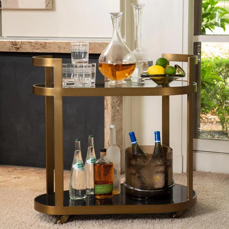 Jade Bar Cart