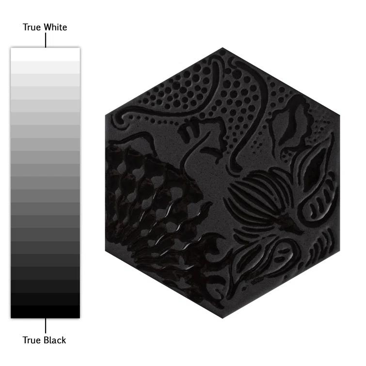 Gaudi Hex 9" x 10" Porcelain Patterned Wall & Floor Tile