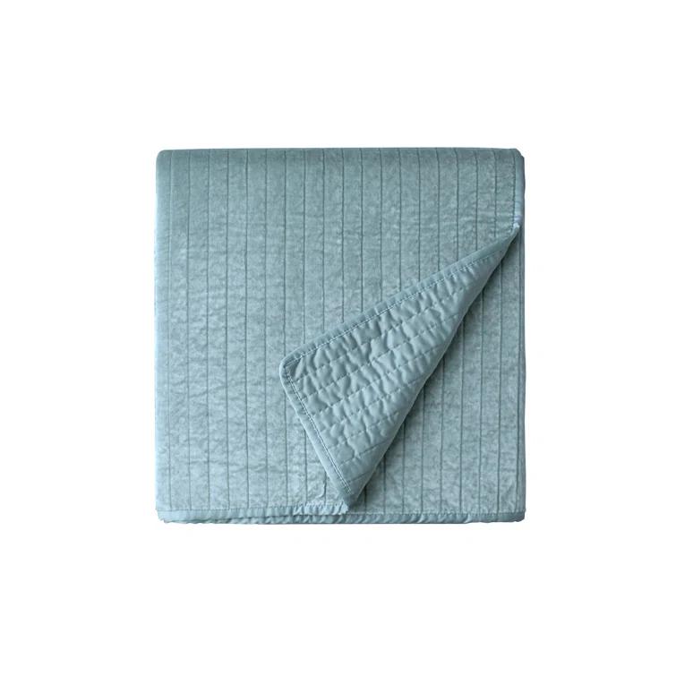 Lili Alessandra Aria Modern & Contemporary Velvet Coverlet