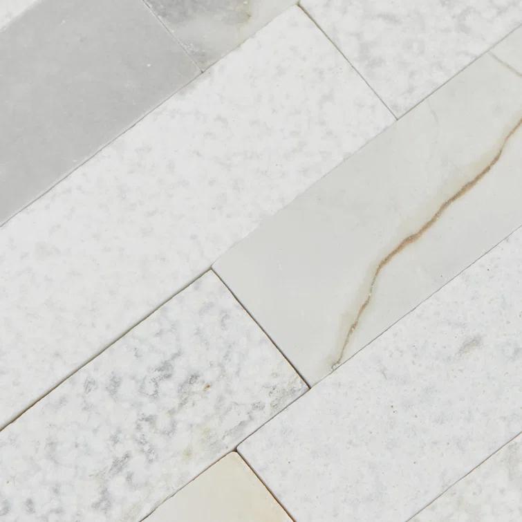 Minute Mosaix Marble Linear Mosaic Wall Tile