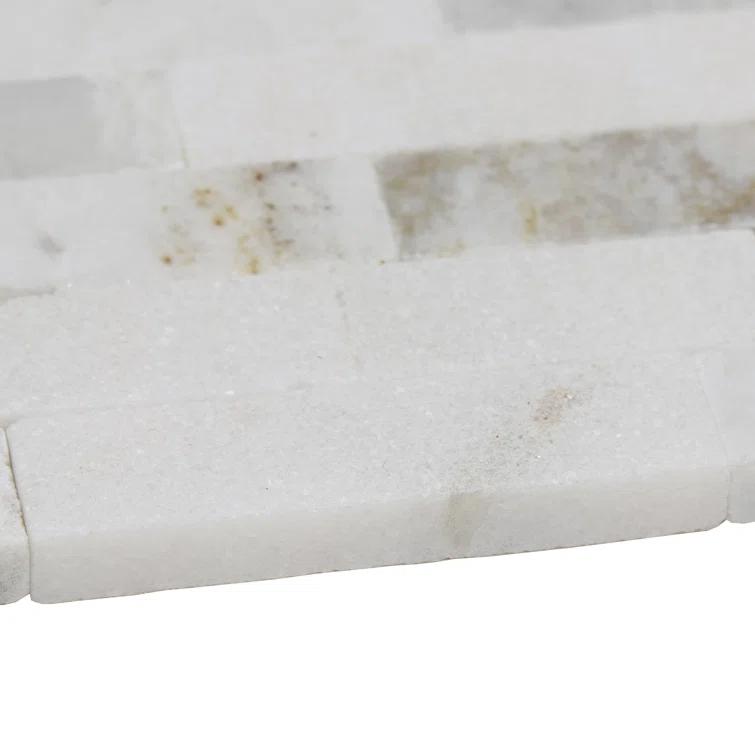 Minute Mosaix Natural Stone Herringbone Mosaic Sheet Floor &Wall Tile