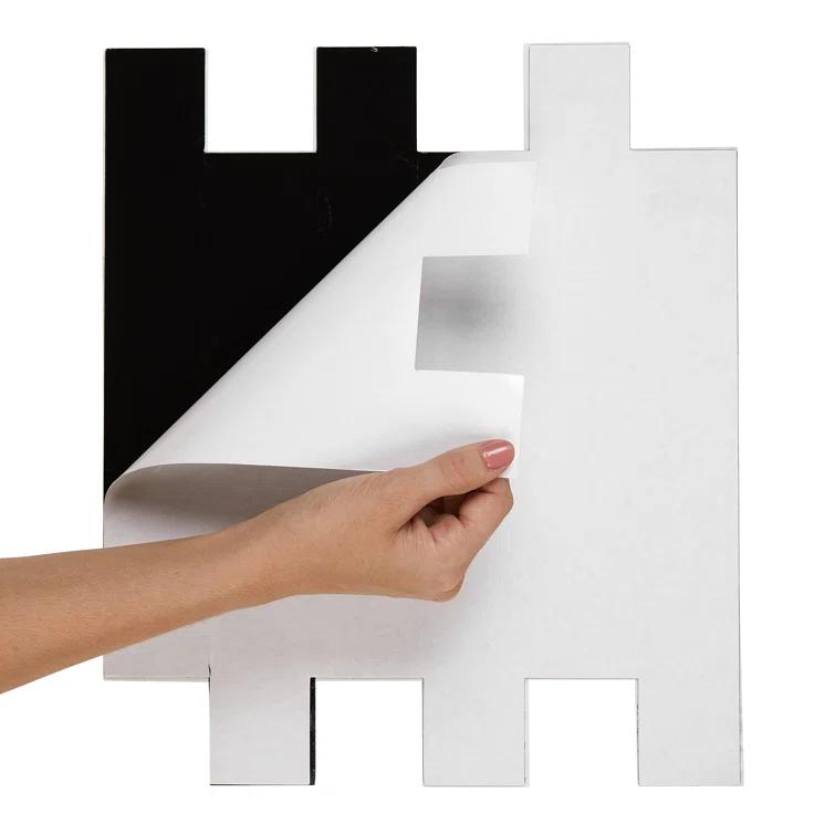 Daltile Simply Stick Mosaix 4'' W x 2'' L Natural Stone Peel and Stick Mosaic Tile