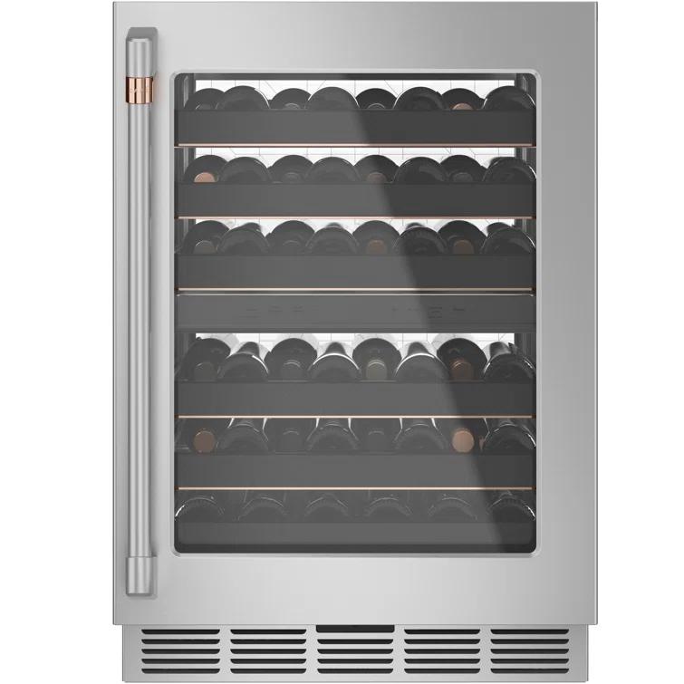 Smart Appliances 46 Bottle Dual Zone Convertible Wine and Beverage Refrigerator with WiFi