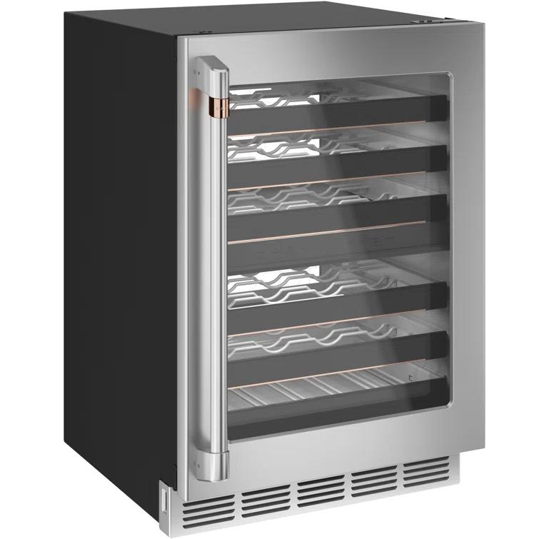 Smart Appliances 46 Bottle Dual Zone Convertible Wine and Beverage Refrigerator with WiFi
