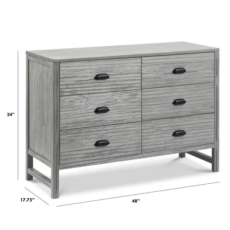 Fairway 6 Drawer Double Dresser