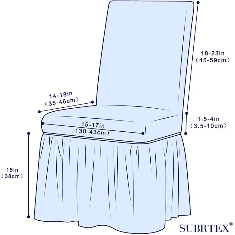 Box Cushion Dining Chair Slipcover