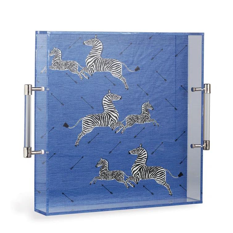 Port 68 Scalamandre Plastic / Acrylic Tray