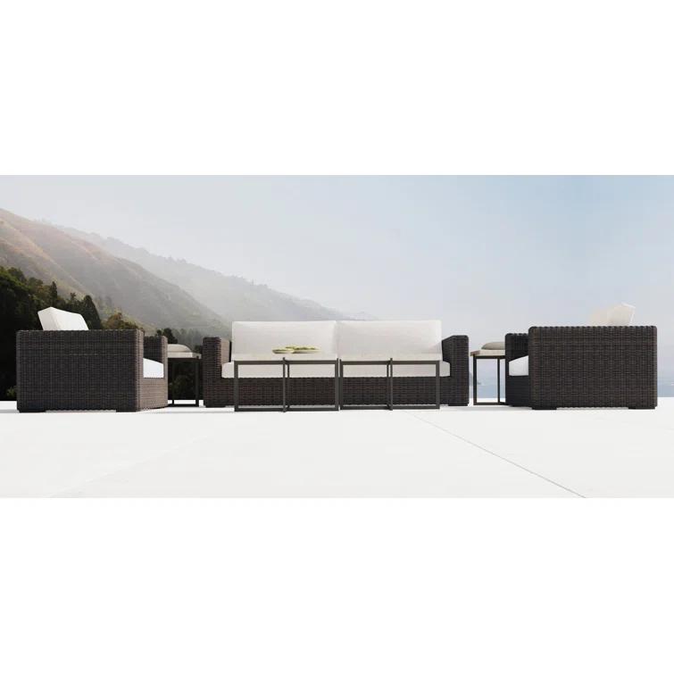 Stillwater Rectangular Concrete Outdoor Coffee Table