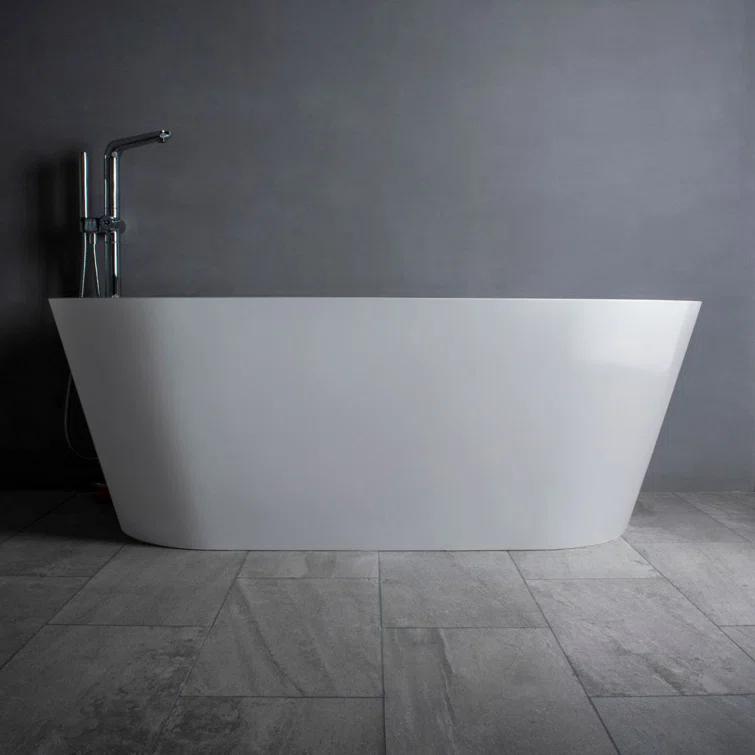 Freestanding Soaking Acrylic Bathtub
