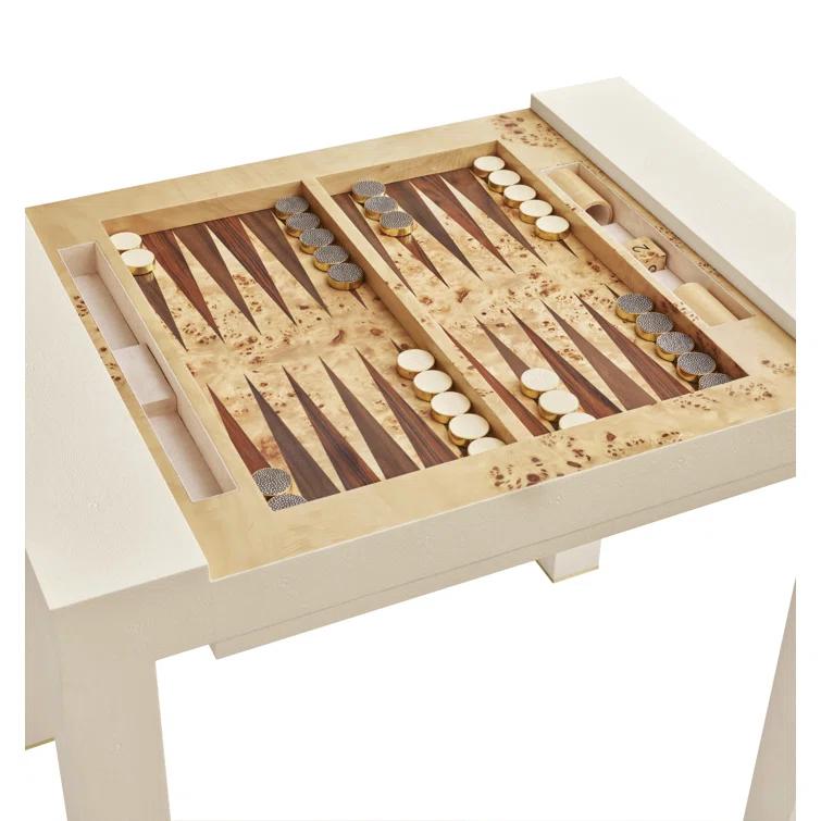 AERIN AERIN 35.1'' L Solid Wood Game Set