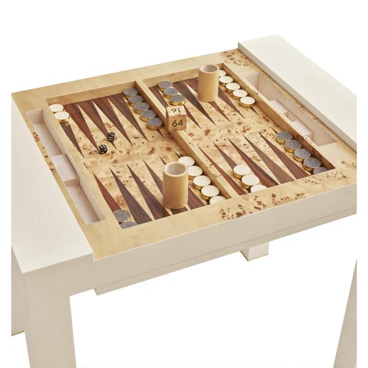 AERIN AERIN 35.1'' L Solid Wood Game Set