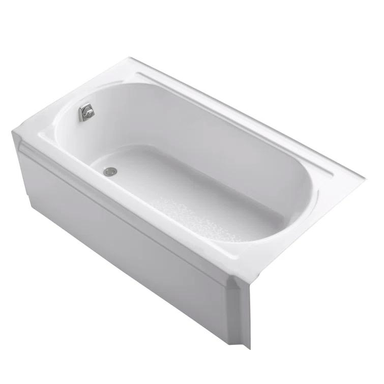 Memoirs® 60" x 32" Alcove/Tile in Soaking Cast Iron Bathtub
