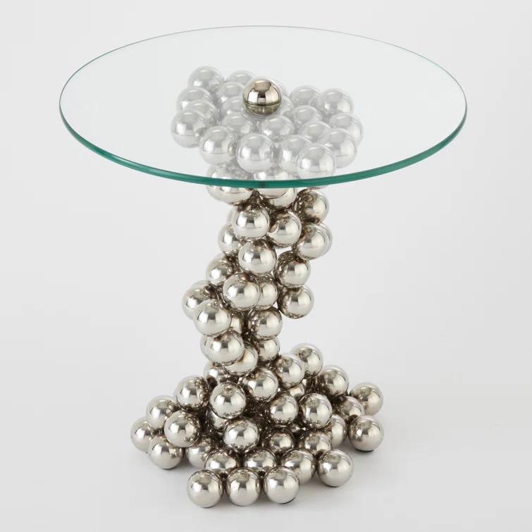 Sphere Table-Nickel