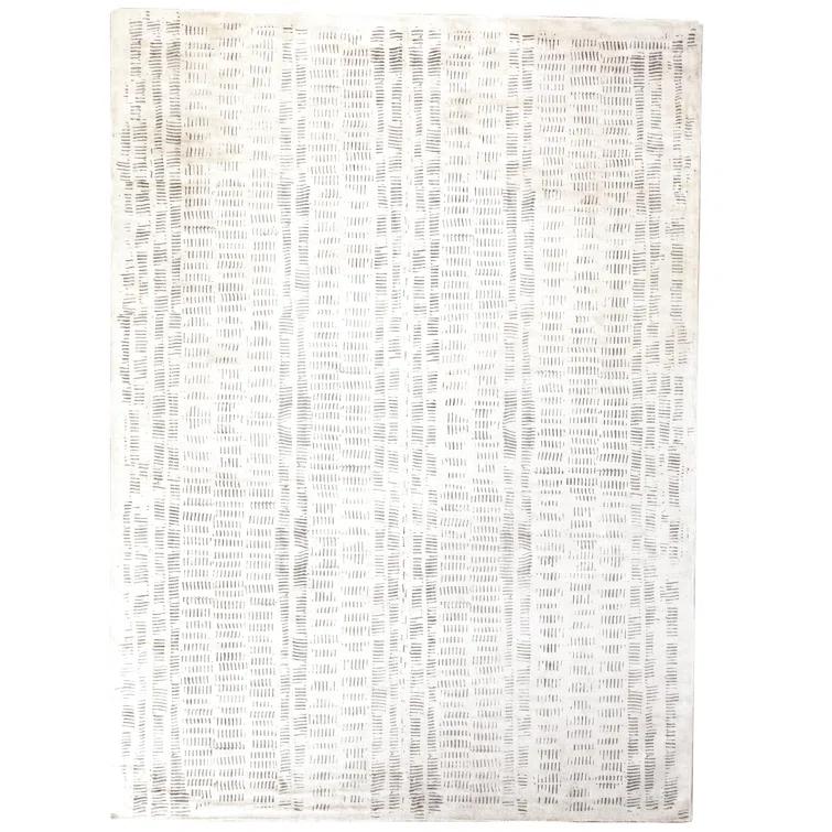 Global Views Frequency Rug-Cream/Charcoal