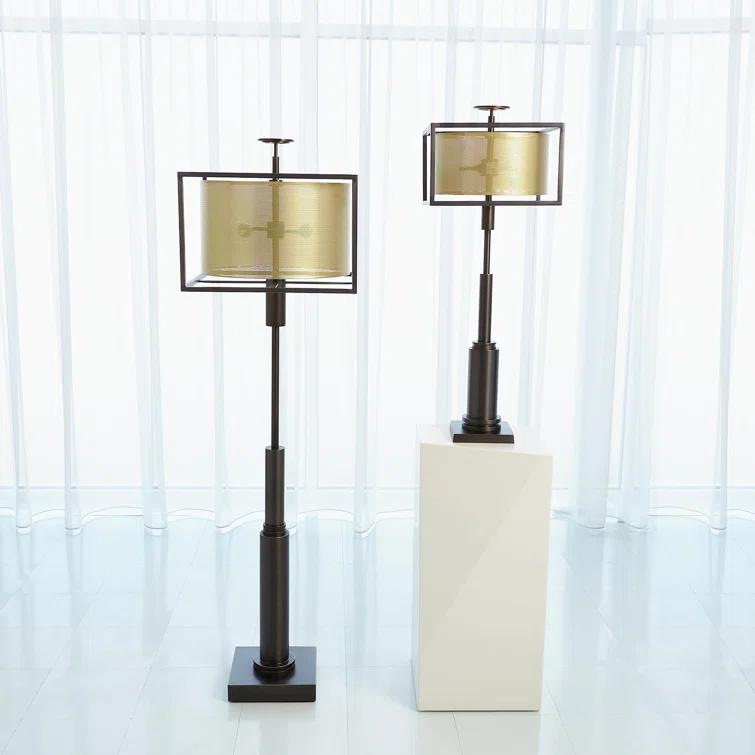 Global Views Double Shade Lamp