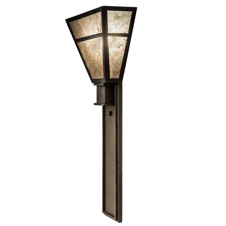 Bryce Iron Flush Mounted Sconce