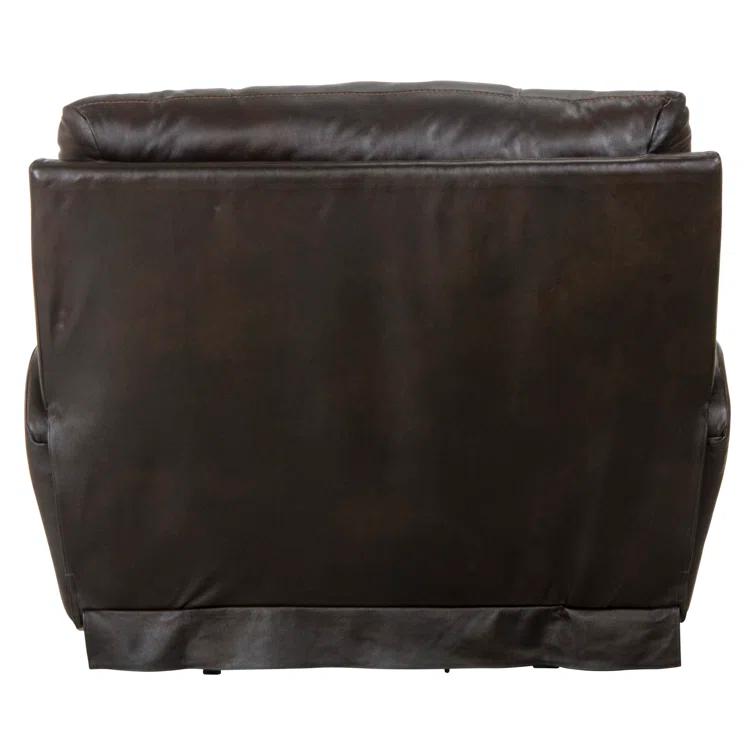 Alonii 45" Wide Leather Match Standard Recliner