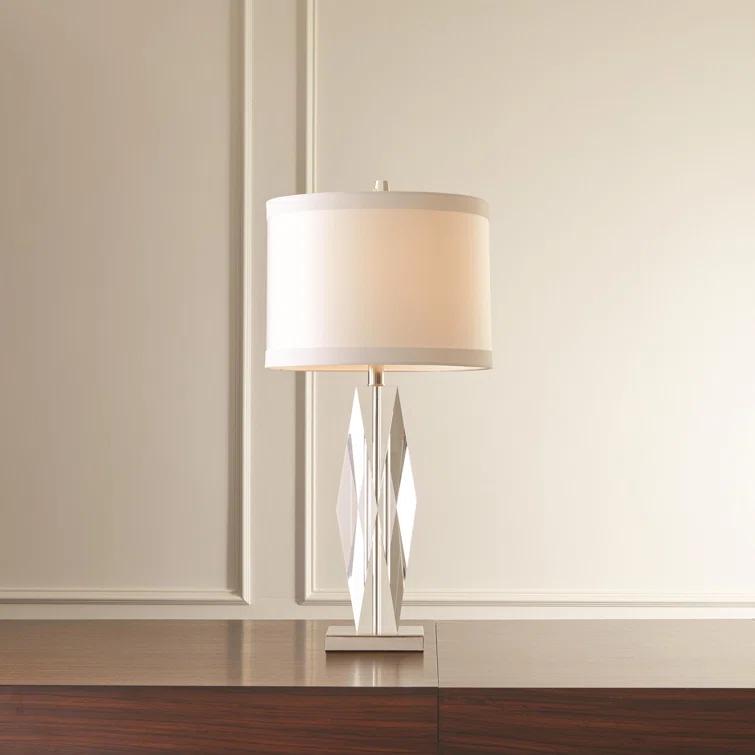 Global Views Faceted Crystal Lamp