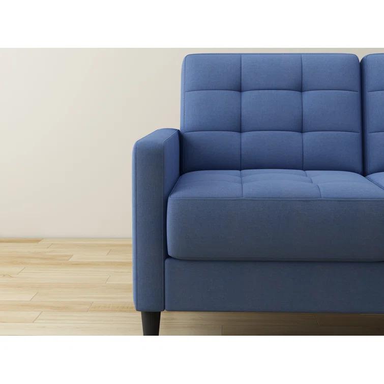 Gold Sparrow Ashland 82" Wide Reversible Sofa & Chaise with Ottoman