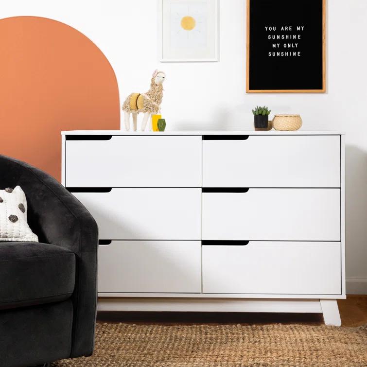 Hudson 6 Drawer 48" W Double Dresser