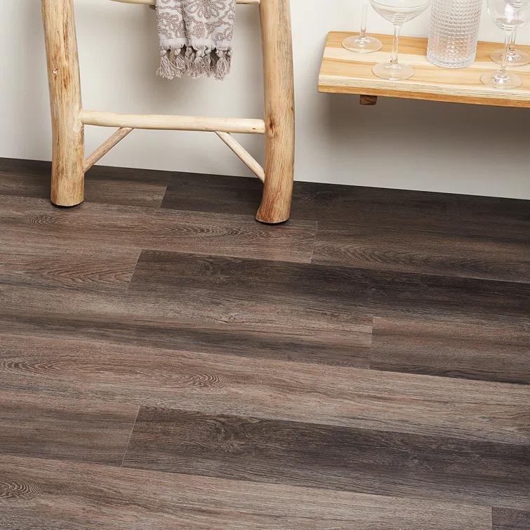 Polaris 6" x 48" x 2.5mm Acacia Luxury Vinyl Tile (36 sq. ft.)