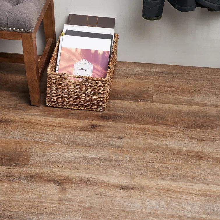 Polaris 6" x 48" x 2.5mm Acacia Luxury Vinyl Tile (36 sq. ft.)
