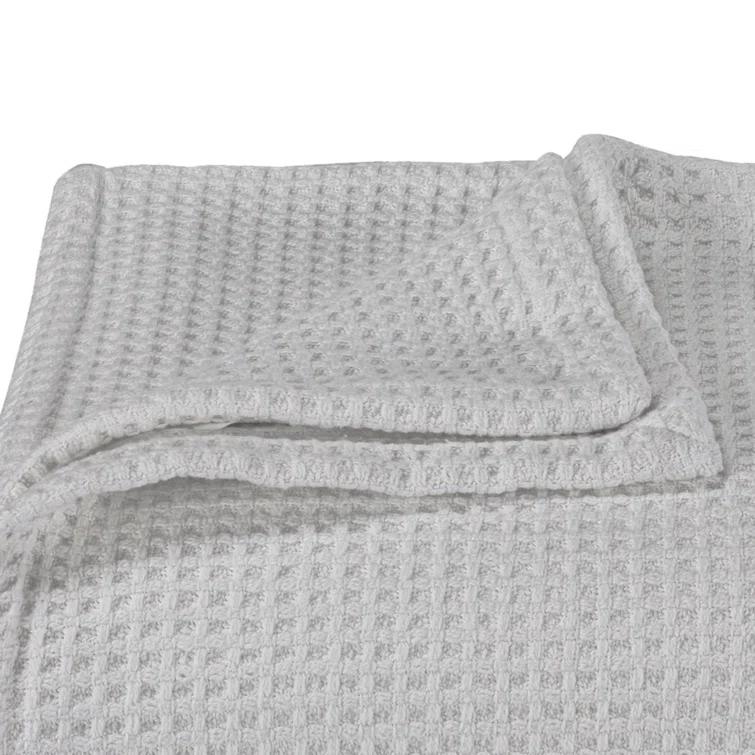 Vera Wang Vera Wang Waffleweave Cotton Blanket