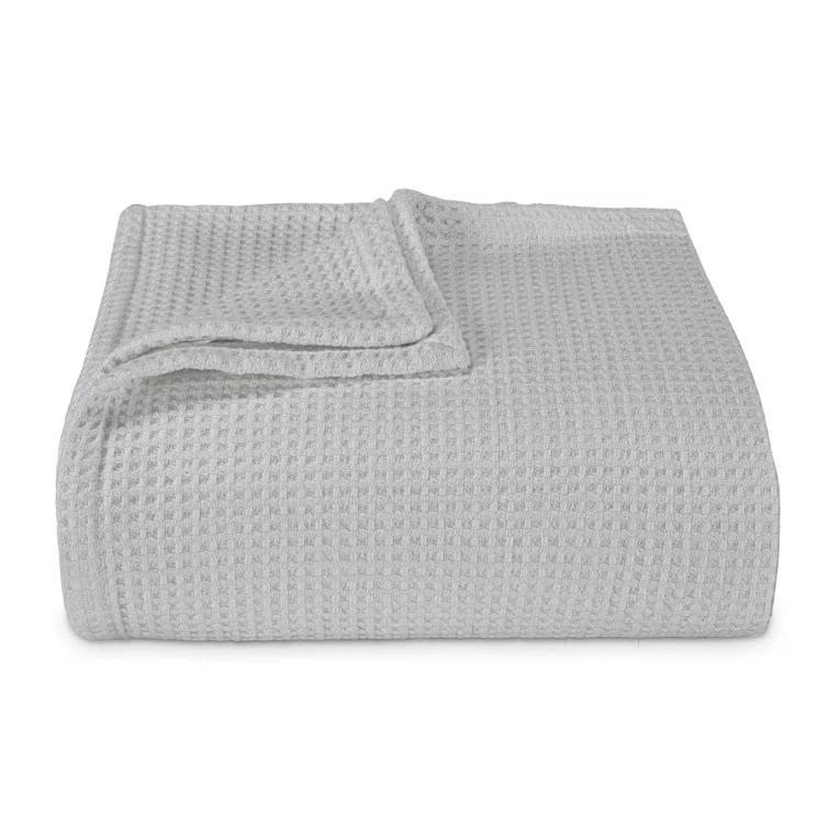 Vera Wang Vera Wang Waffleweave Cotton Blanket