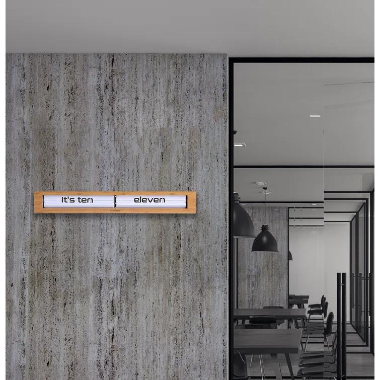 25.59'' Wood Wall Clock