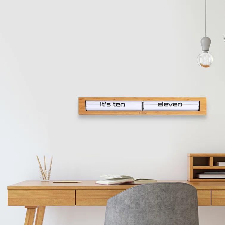 25.59'' Wood Wall Clock