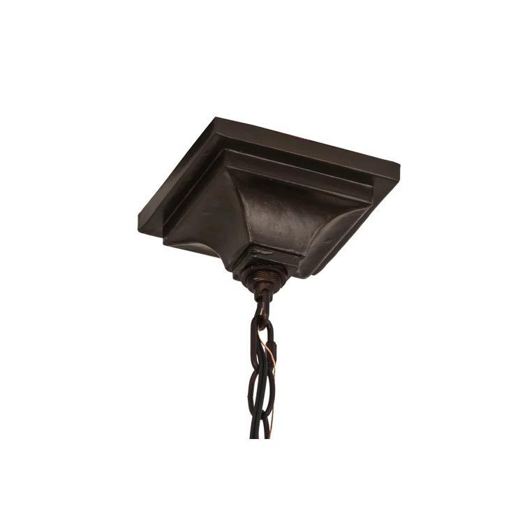 Rustic Lodge 4 - Light Dimmable Classic / Traditional Chandelier