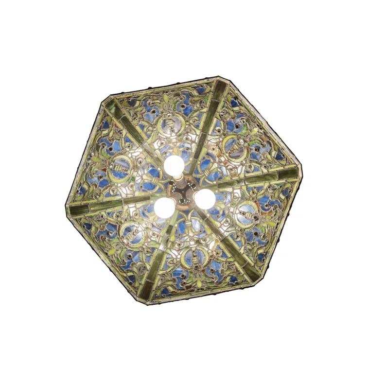 26 Inch Wide tiffany elizabethan Pendant