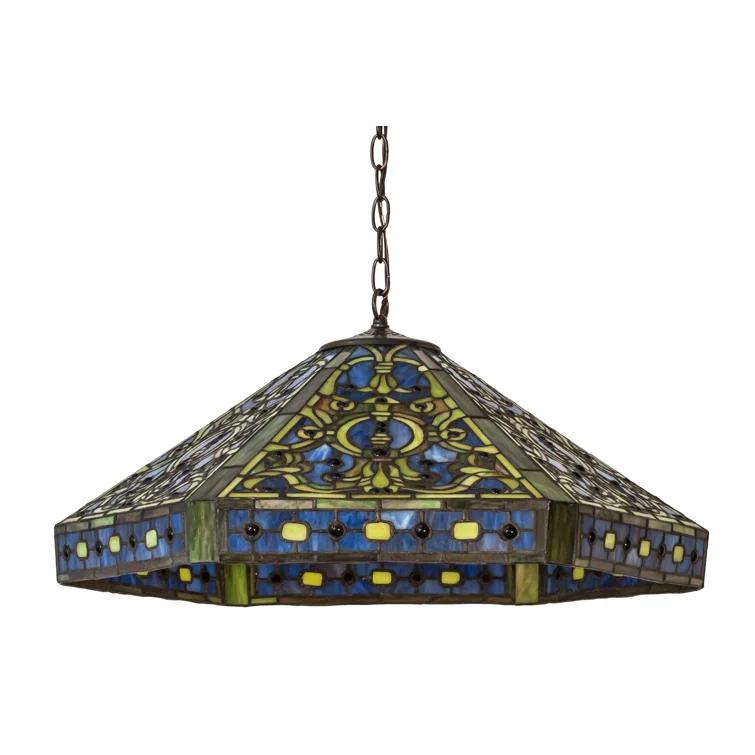 26 Inch Wide tiffany elizabethan Pendant