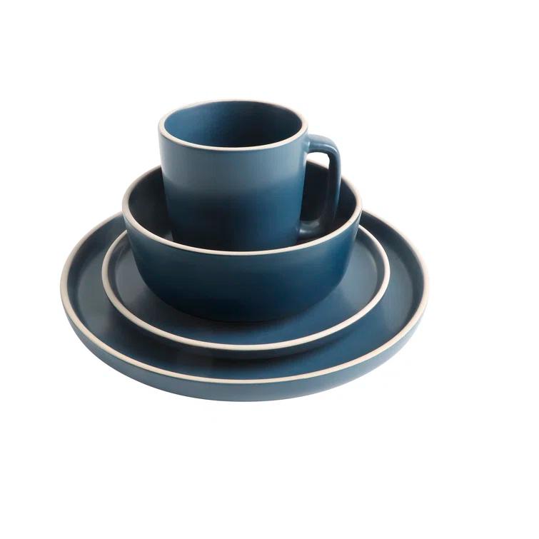 Zuma 16 Piece Dinnerware Set, Service for 4