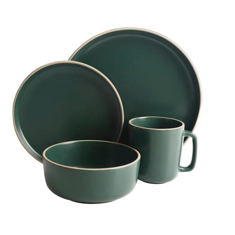 Zuma 16 Piece Dinnerware Set, Service for 4
